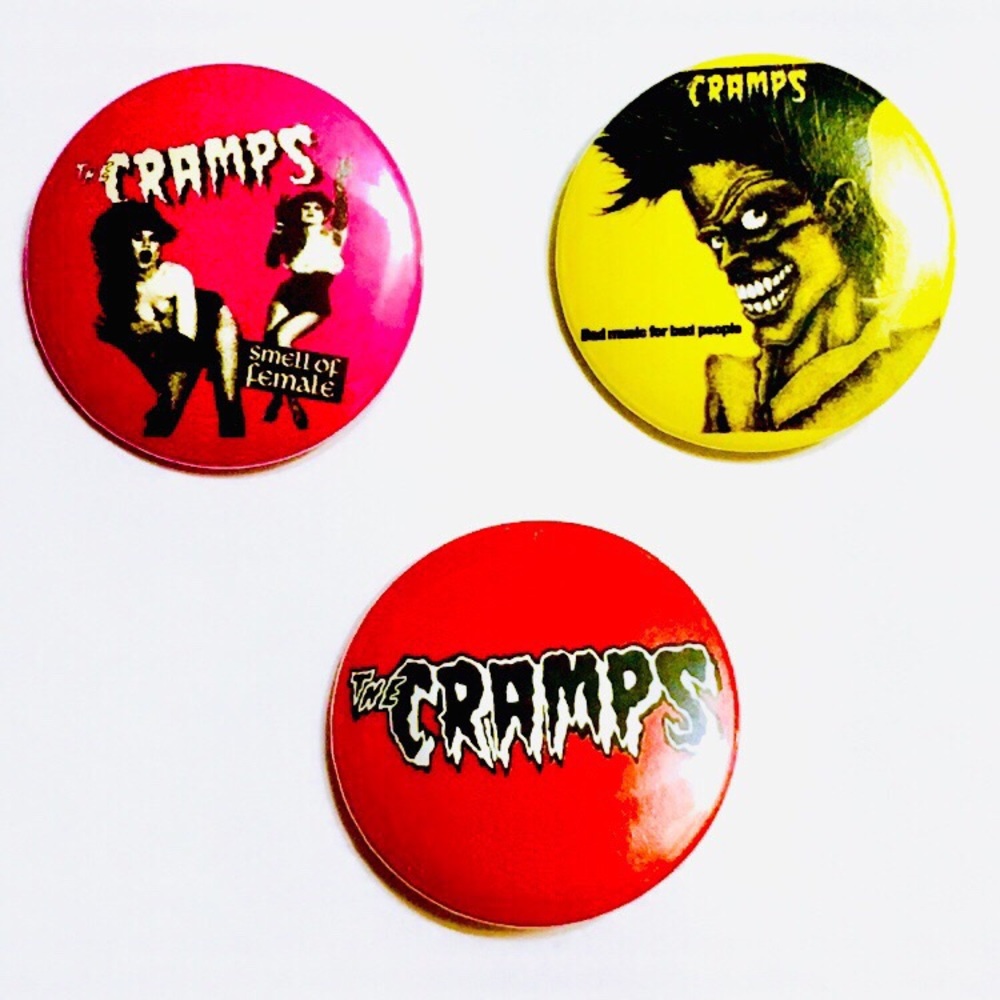 The Cramps Button Set